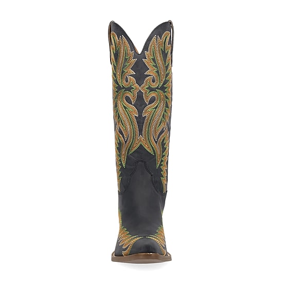 Dingo Womens Lantana Block Heel Cowboy Boots