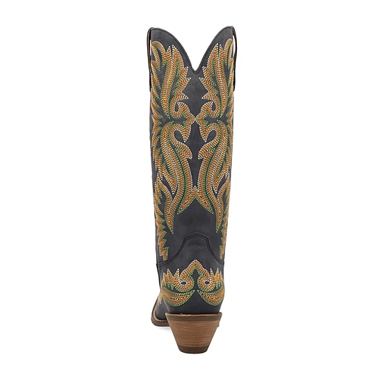 Dingo Womens Lantana Block Heel Cowboy Boots