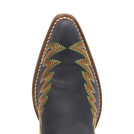 Dingo Womens Lantana Block Heel Cowboy Boots