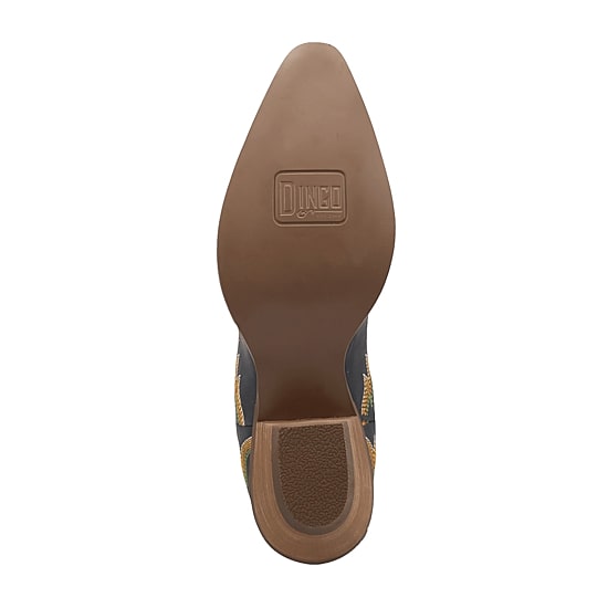 Dingo Womens Lantana Block Heel Cowboy Boots