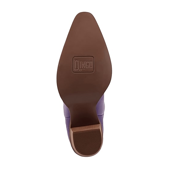 Dingo Womens Miss Daisy Stacked Heel Cowboy Boots