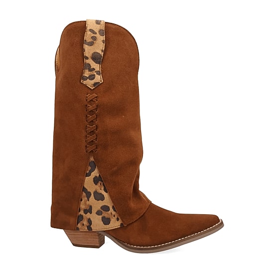 Dingo Womens Wild Thang Block Heel Cowboy Boots