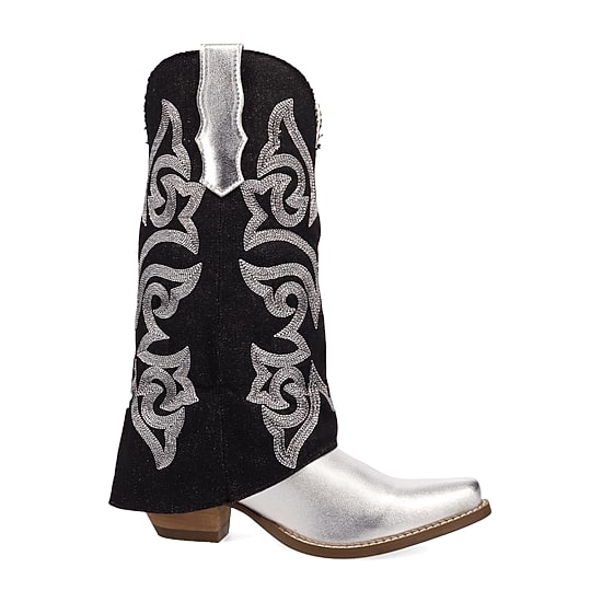 Dingo Womens Southern Sass Block Heel Cowboy Boots