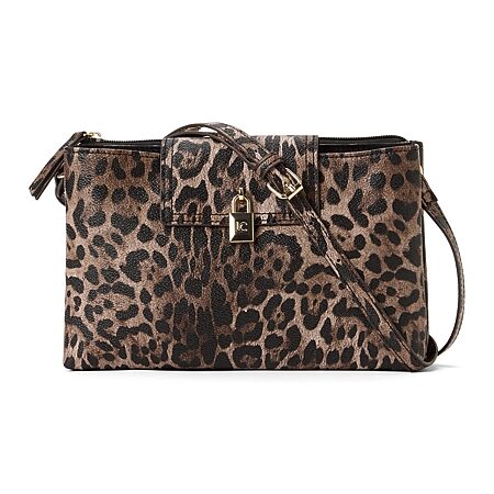 Cavalli Class Marzia Top Zip Shoulder Camera Crossbody Bag, Color