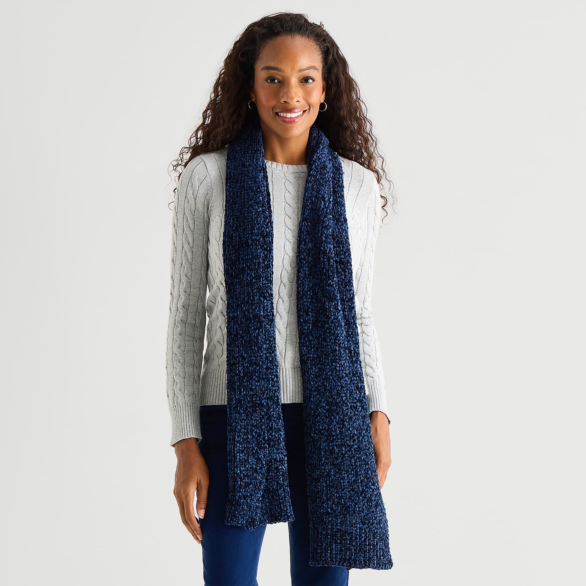 St. John's Bay Chenille Neckerchief Scarf
