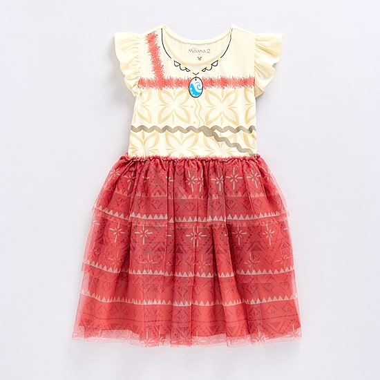 Disney Collection Moana Girls Dress Up Costume