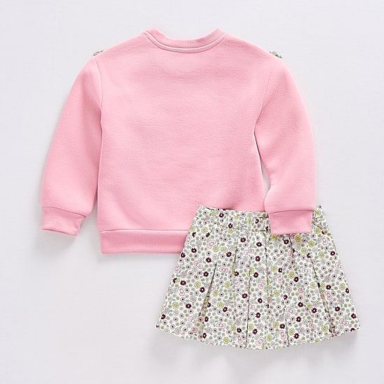 Toddler Girls Fleece 2-pc. Hello Kitty Skirt Set