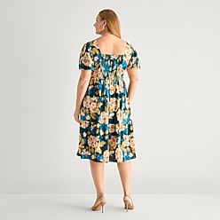 jcpenney midi dress Casual Dresses Bridal Shower Premier Amour Womens Strapless Floral