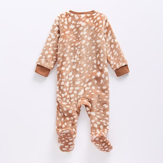 North Pole Trading Co. Little & Big Kid Fleece Long Sleeve Crew Neck Matching Family One Piece Pajama
