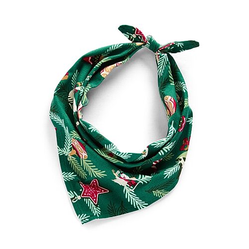 North Pole Trading Co Noel Pet Bandana In Green