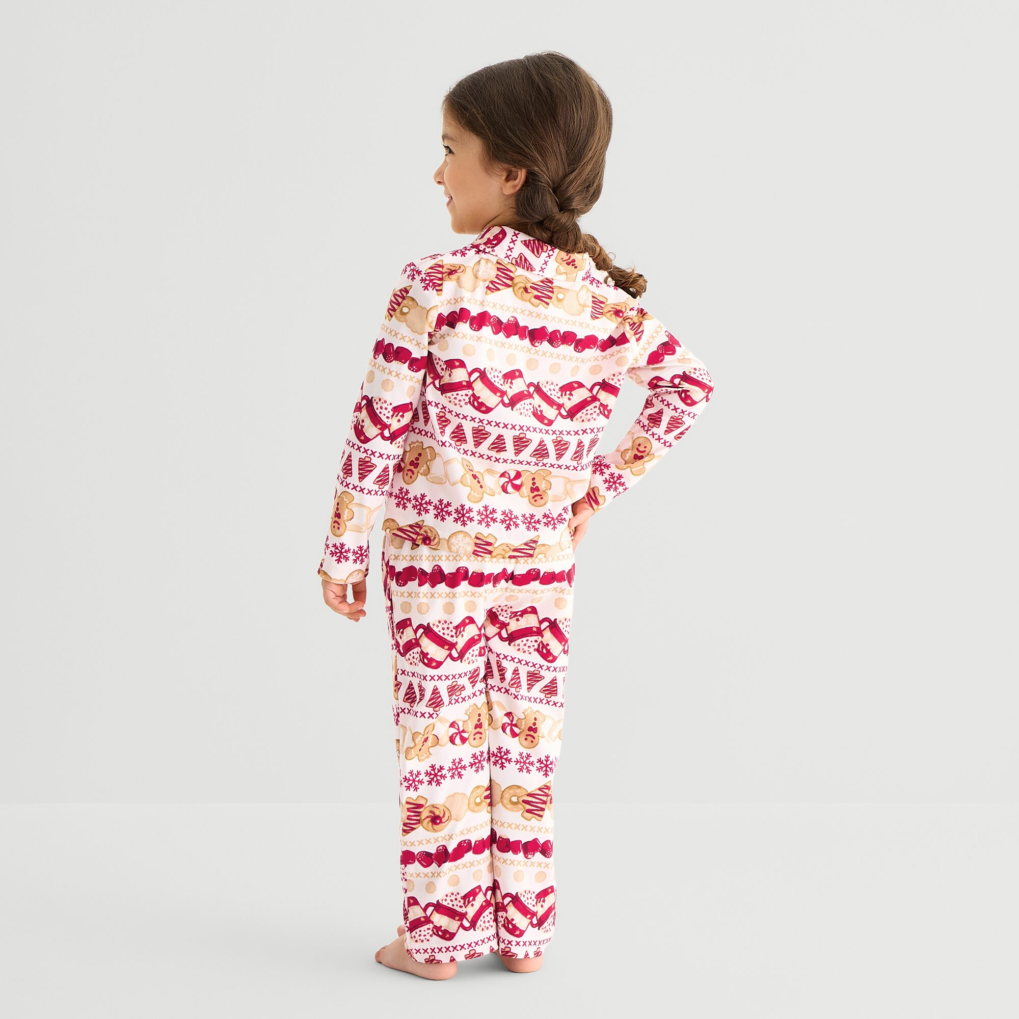 North Pole Trading Co. Toddler Unisex Fleece Long Sleeve 2-pc. Matching Family Pajama Set