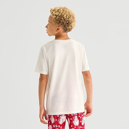 North Pole Trading Co. Little & Big Kid Crew Neck Short Sleeve Matching Family Pajama Top
