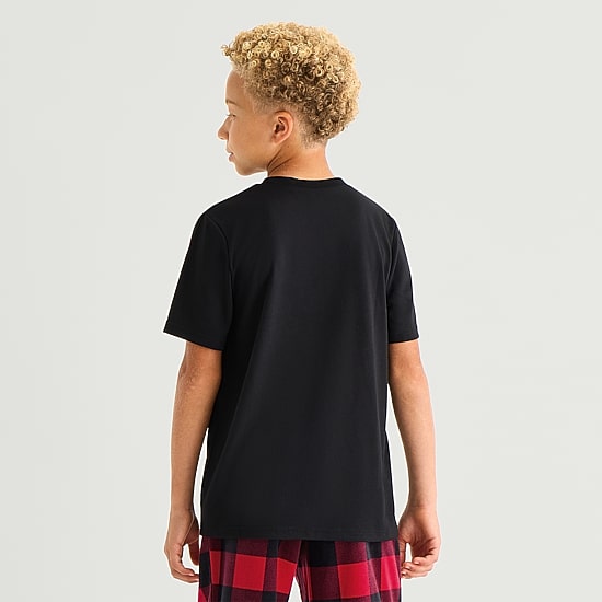 North Pole Trading Co. Little & Big Kid Crew Neck Short Sleeve Matching Family Pajama Top