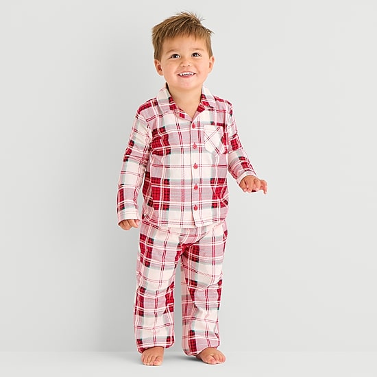 North Pole Trading Co. Toddler Unisex Fleece Long Sleeve 2-pc. Matching Family Pajama Set