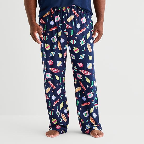 North Pole Trading Co. Unisex Adult Plus Fleece Matching Family Pajama Pants