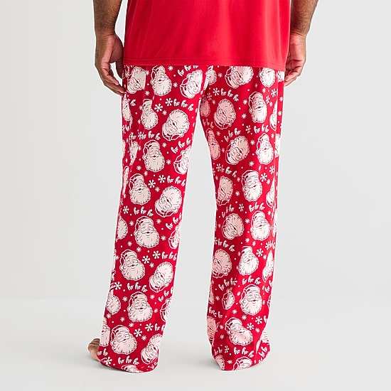 North Pole Trading Co. Unisex Adult Plus Fleece Matching Family Pajama Pants