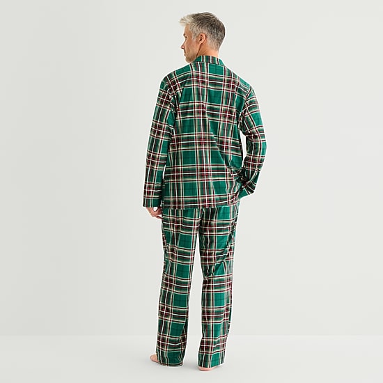 North Pole Trading Co. Mens Fleece Long Sleeve 2-pc. Matching Family Pajama Set