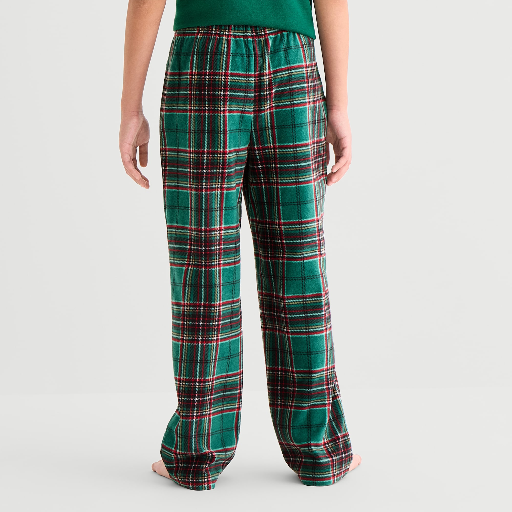 North Pole Trading Co. Mix & Match Little Big Kid Unisex Fleece Matching Family Pajama Pants
