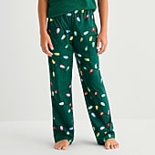 North Pole Trading Co. Little & Big Kid Unisex Fleece Matching Family Pajama Pants