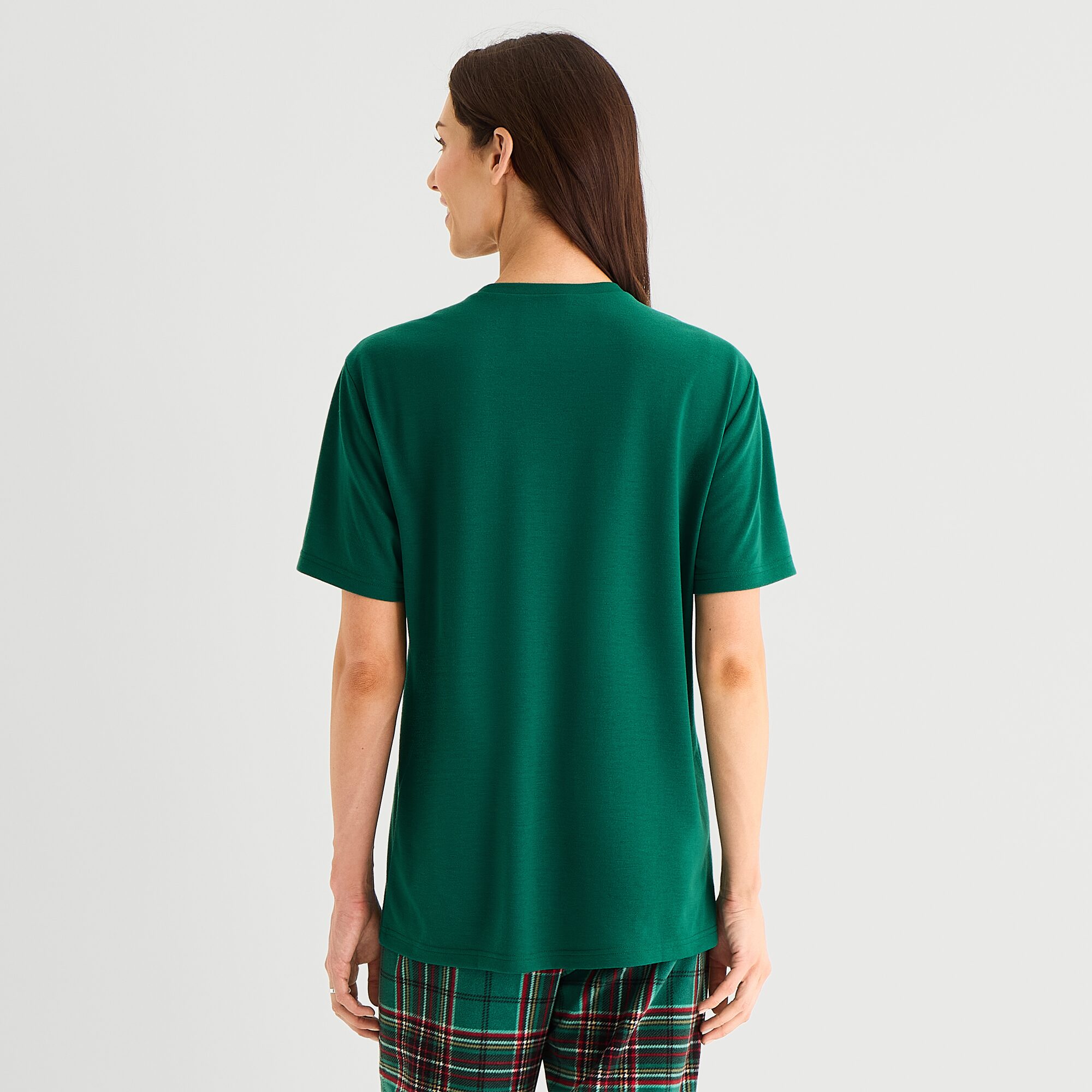 North Pole Trading Co. Crew Neck Short Sleeve Matching Family Pajama Top