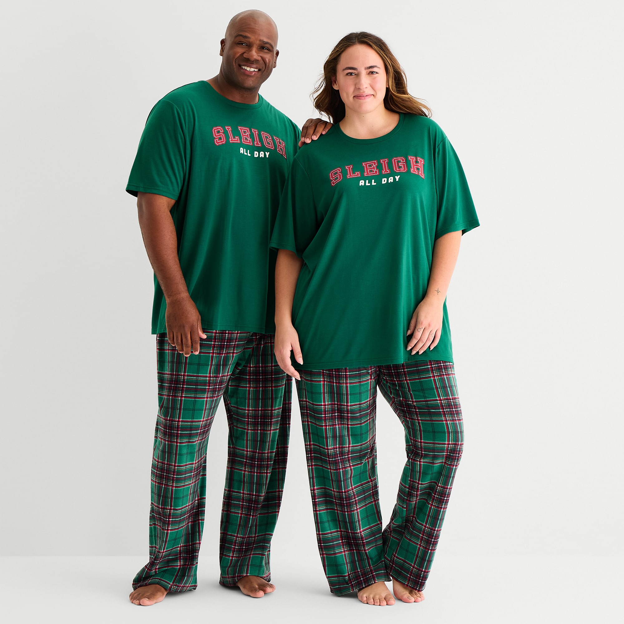 North Pole Trading Co. Unisex Adult Plus Matching Family Pajama Pants