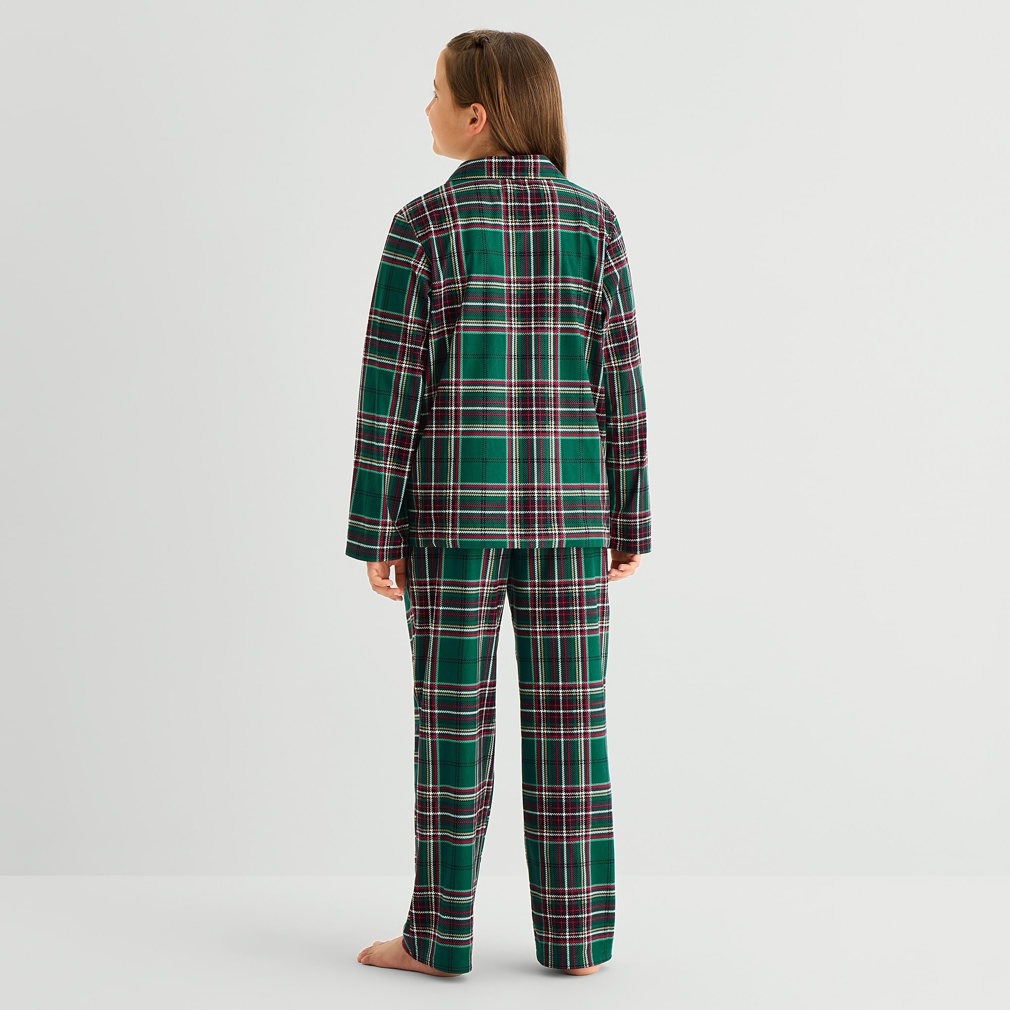 North Pole Trading Co. Little & Big Kid Boys Long Sleeve 2-pc. Pajama Set