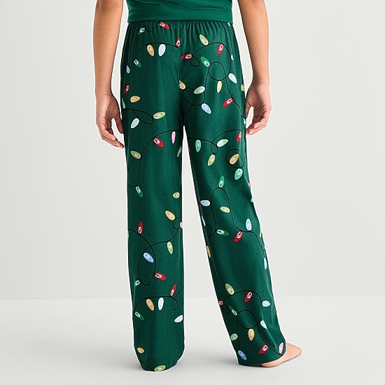 North Pole Trading Co. Unisex Fleece Matching Family Pajama Pants