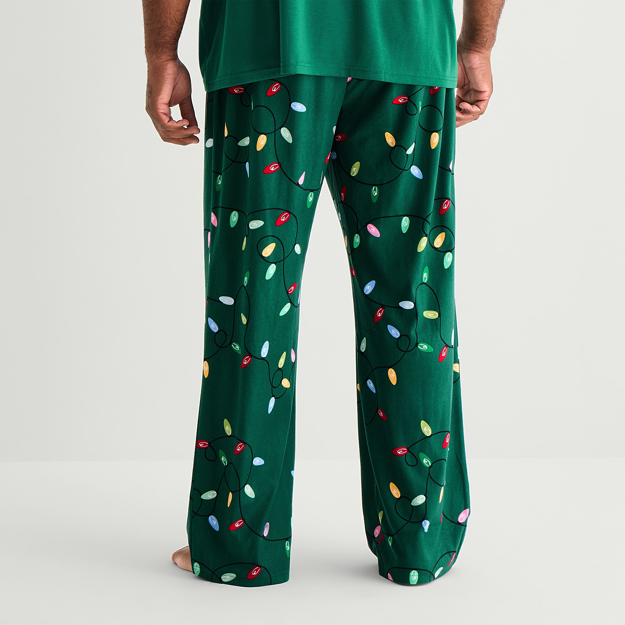North Pole Trading Co. Unisex Adult Plus Fleece Matching Family Pajama Pants