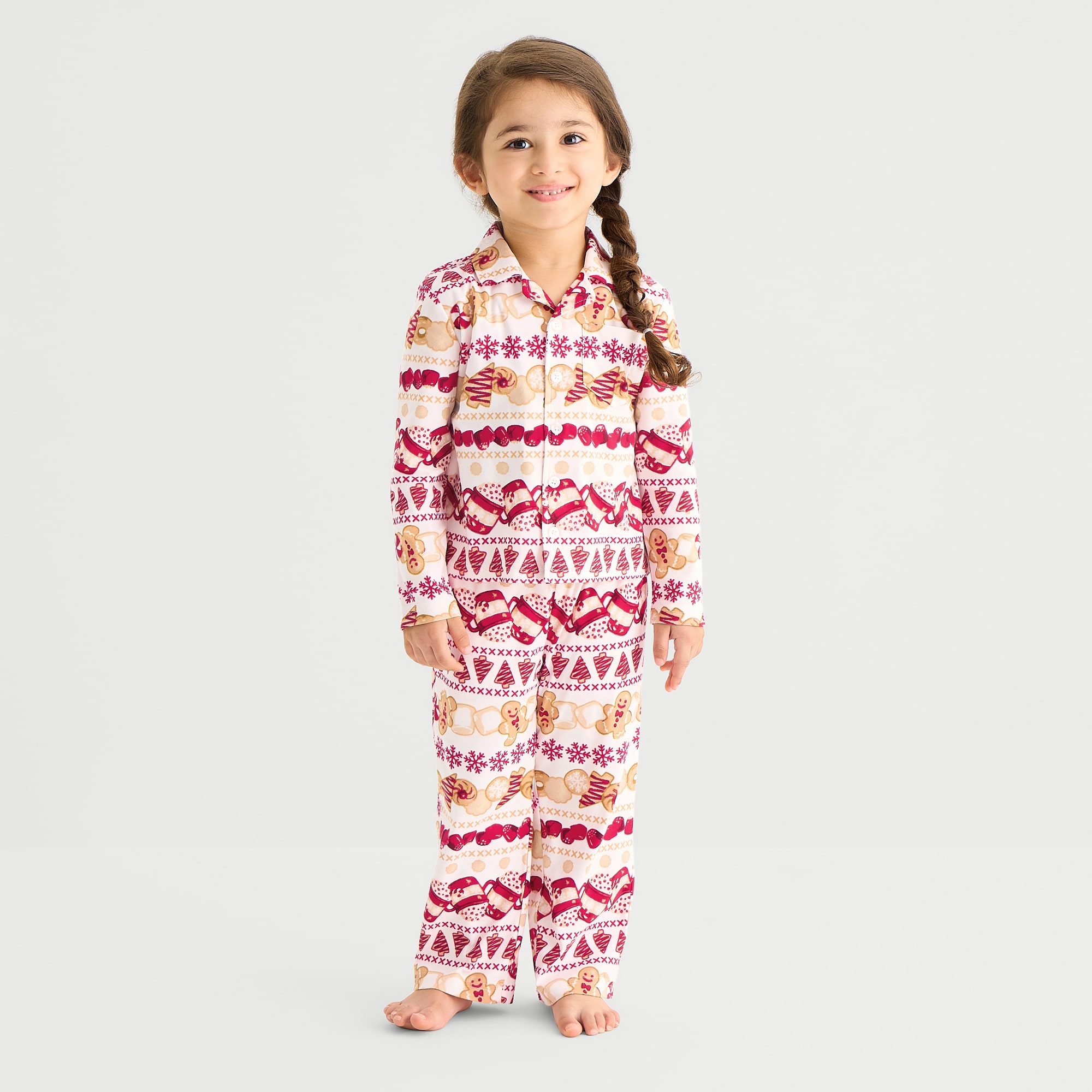 North Pole Trading Co. Toddler Unisex Fleece Long Sleeve 2-pc. Matching Family Pajama Set