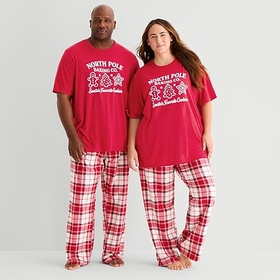 North Pole Trading Co. Unisex Adult Plus Matching Family Pajama Pants