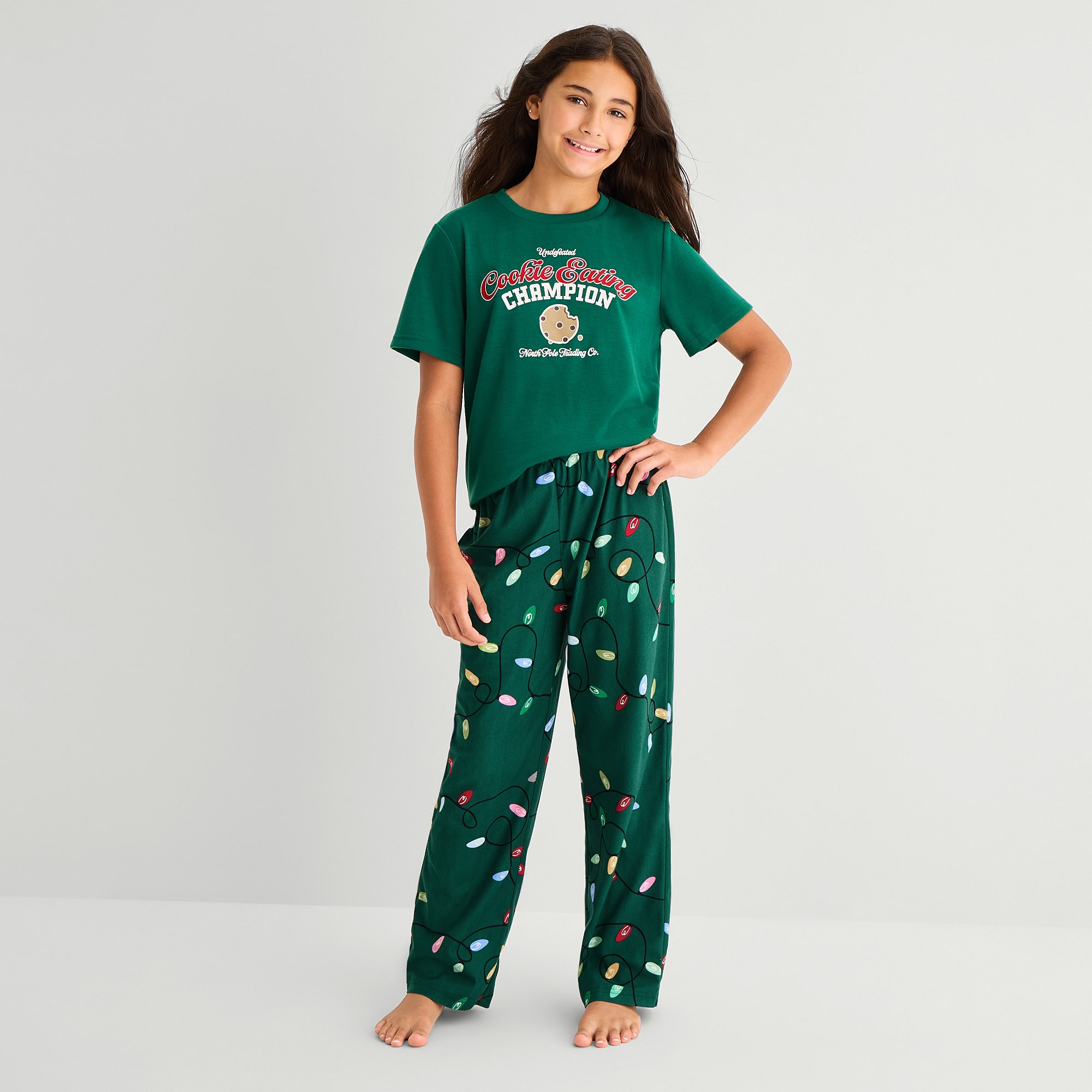 North Pole Trading Co. Unisex Fleece Matching Family Pajama Pants