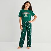 North Pole Trading Co. Little & Big Kid Unisex Fleece Matching Family Pajama Pants