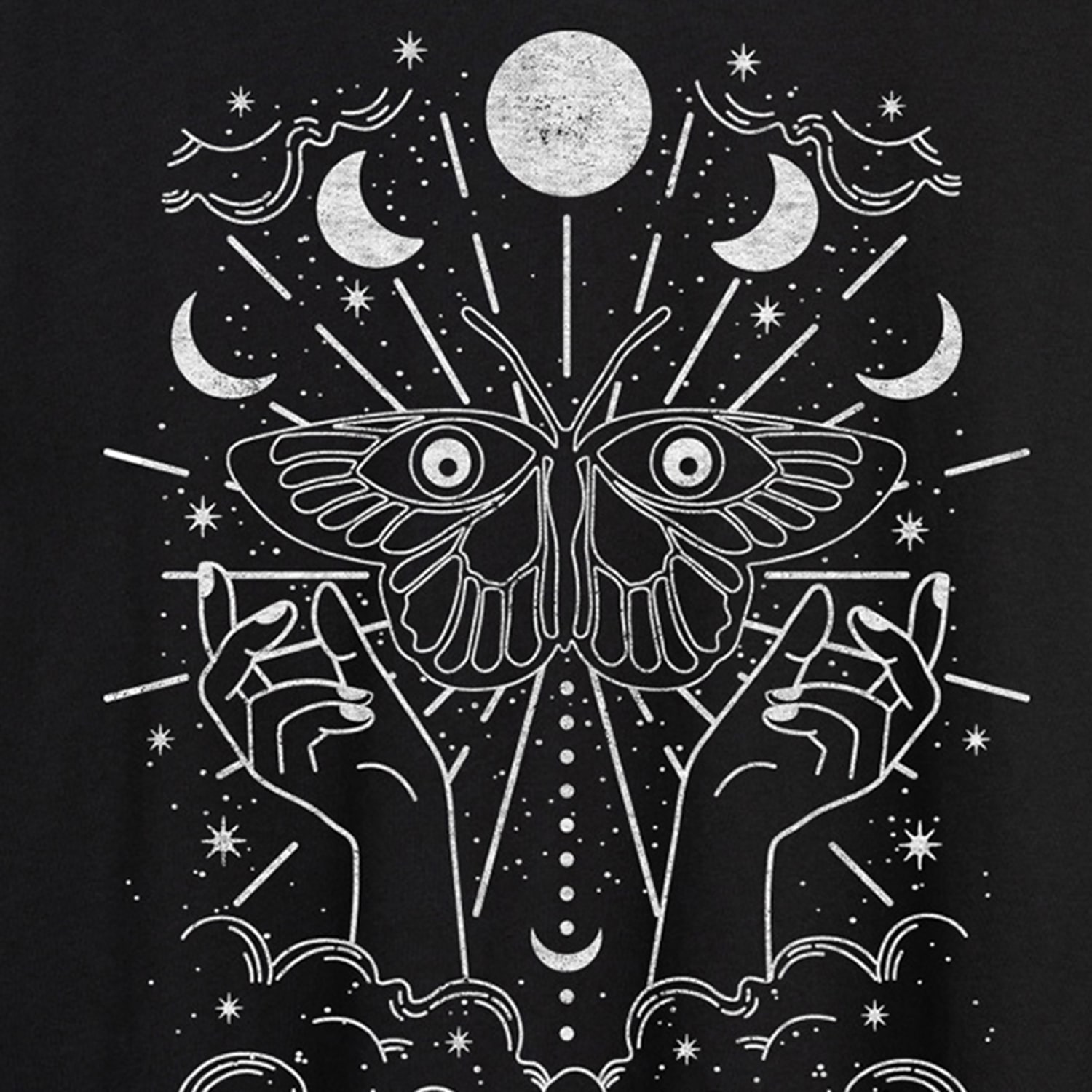 Womens Juniors Crew Neck Short Sleeve Oversized Graphic T-Shirt