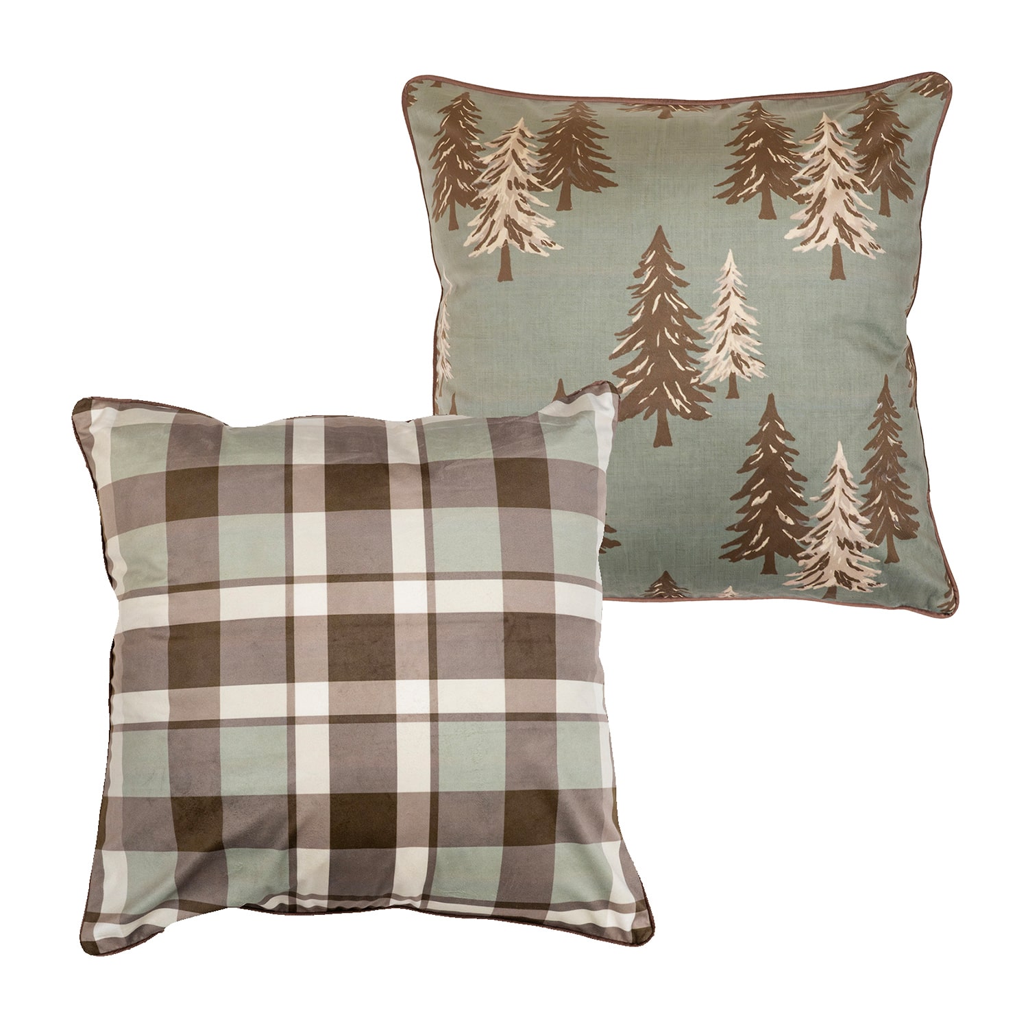Donna Sharp Pine Medallion Square Throw Pillow