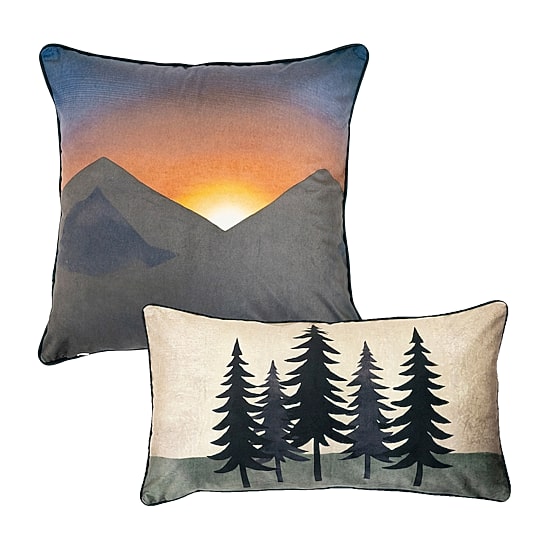 Donna Sharp Wild Retreat 2-pc. Square Throw Pillow