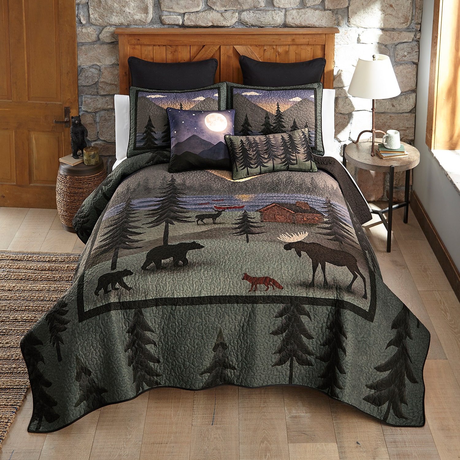 Donna Sharp Wild Retreat 2-pc. Square Throw Pillow