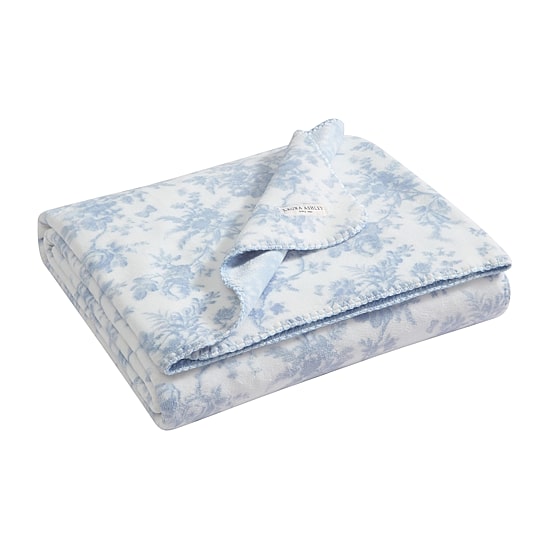 Laura Ashley Bedford Washable Throw
