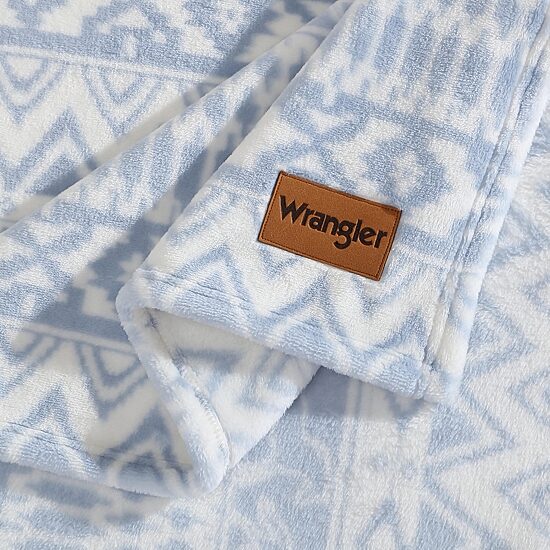 Wrangler Western Horse Washable Throw