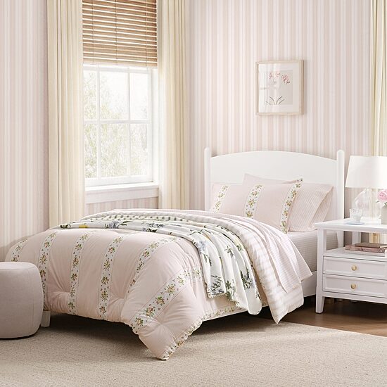 Martha Stewart Josephine Floral Washable Throw