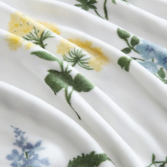 Martha Stewart Josephine Floral Washable Throw