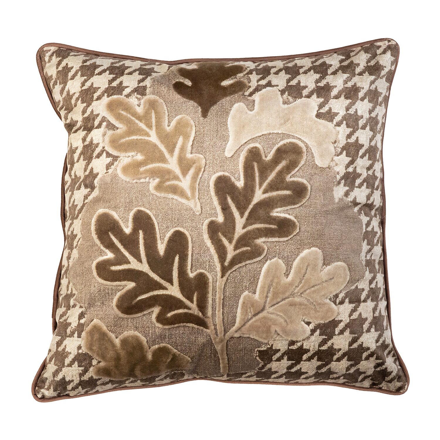 Donna Sharp Pine Medallion Square Throw Pillow