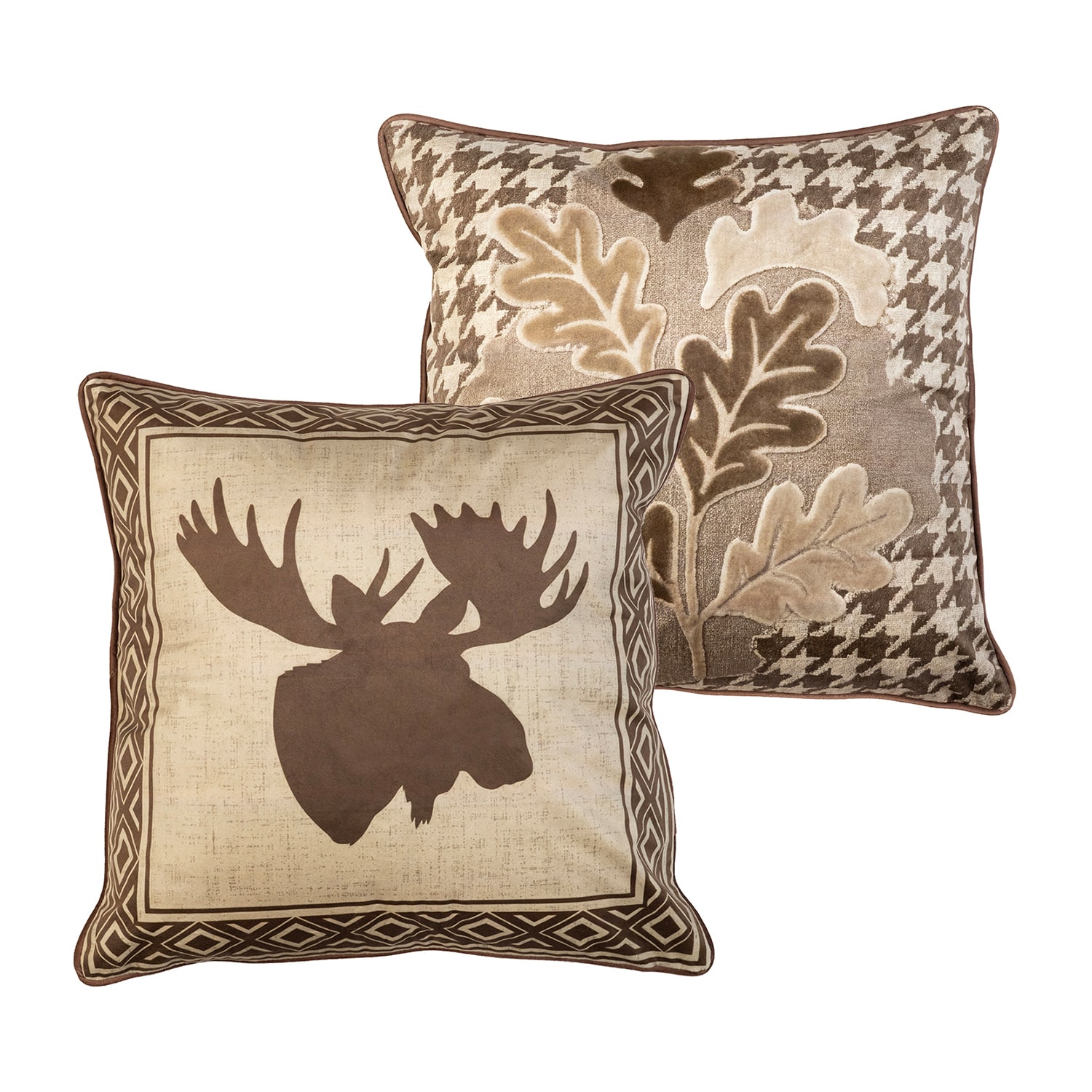 Donna Sharp Pine Medallion Square Throw Pillow