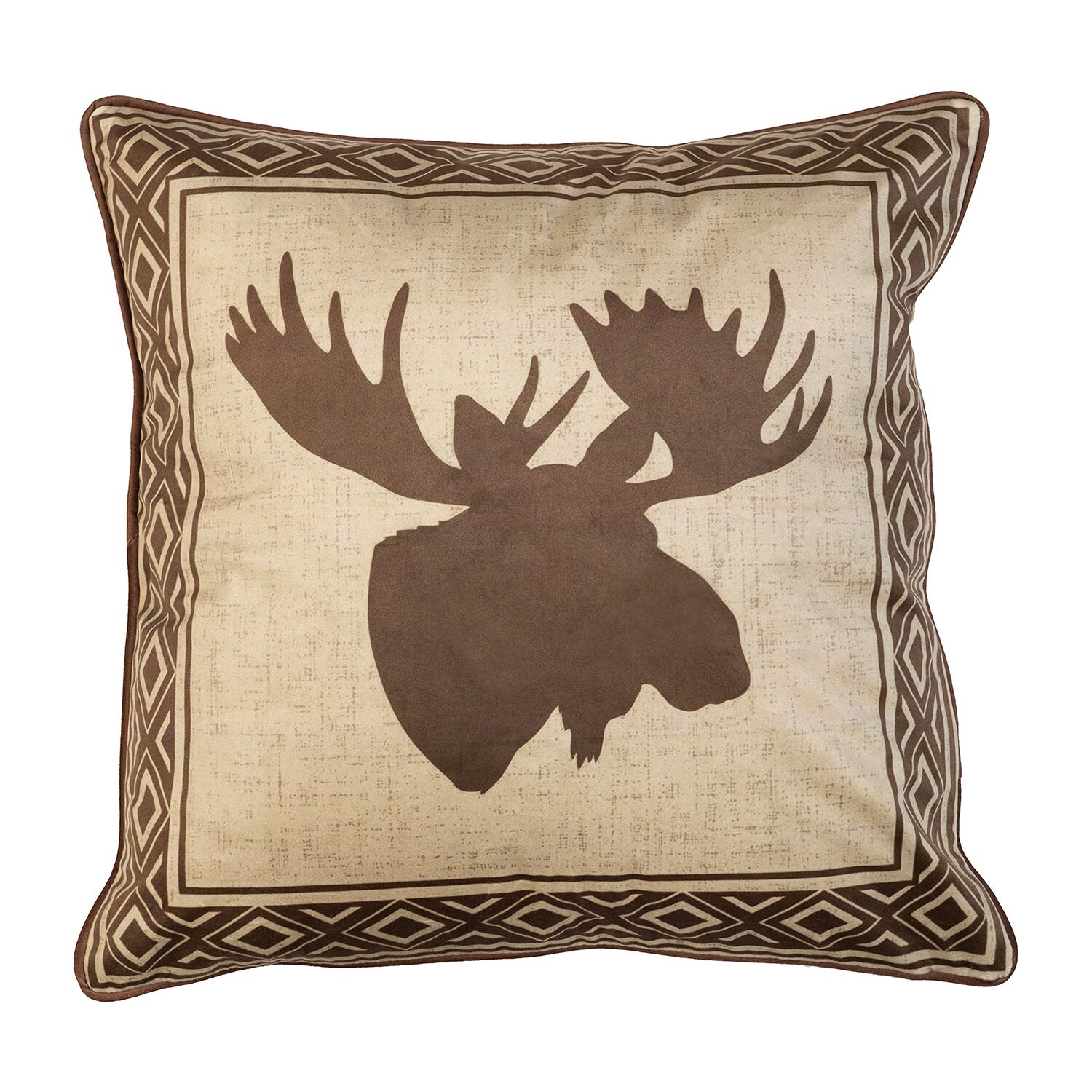 Donna Sharp Pine Medallion Square Throw Pillow