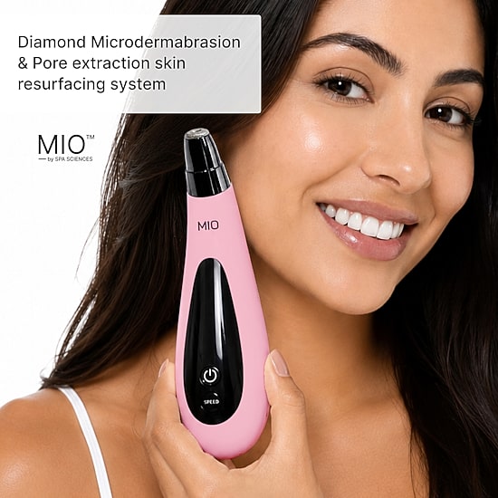 Spa Sciences Mio Microdermabrasion And Pore Extraction Skin Resurfacing System