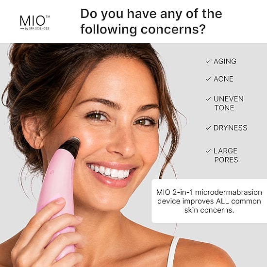 Spa Sciences Mio Microdermabrasion And Pore Extraction Skin Resurfacing System