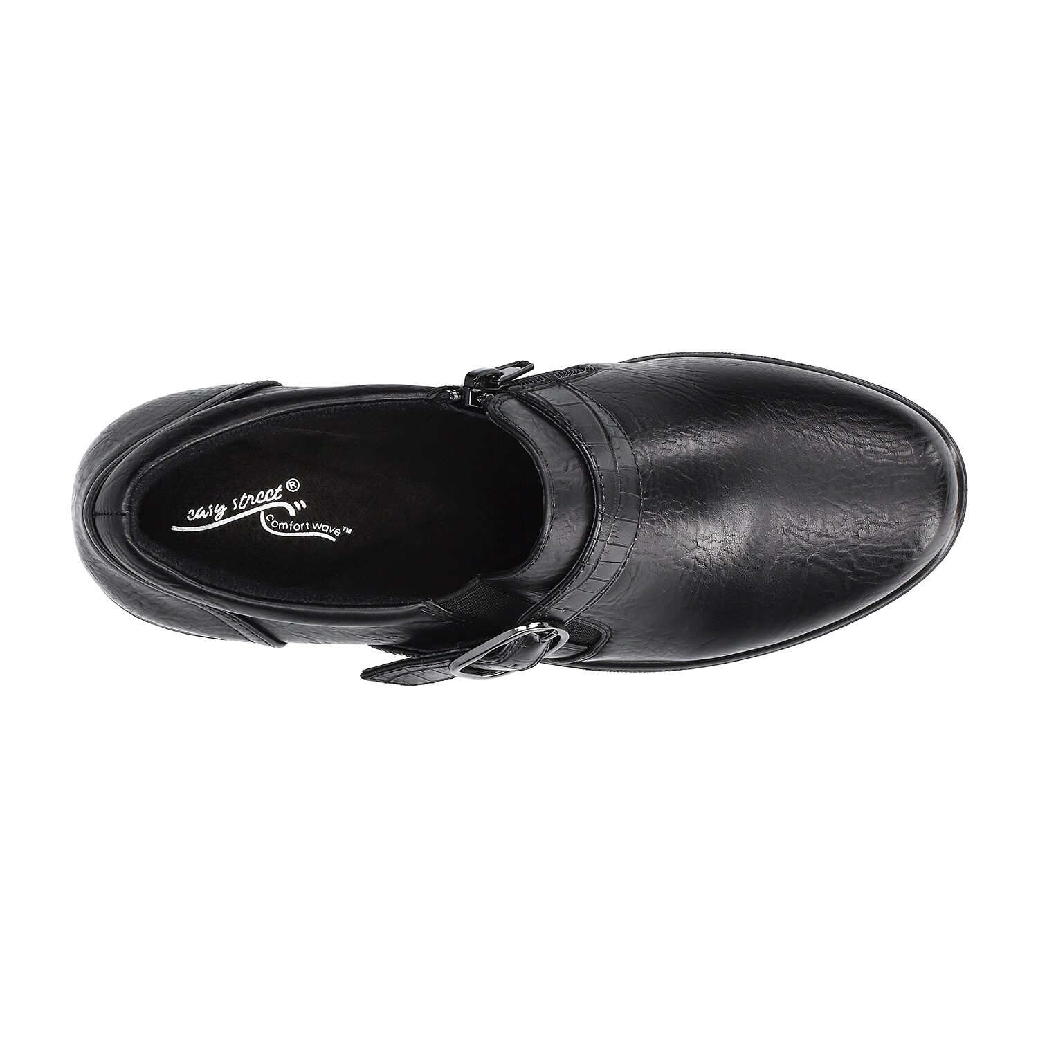Easy Street Pixel Womens Round Closed Toe Clogs