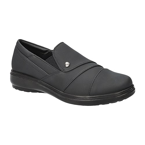 Easy Street Zilla Womens Round Closed Toe Slip-on Shoe In Black
