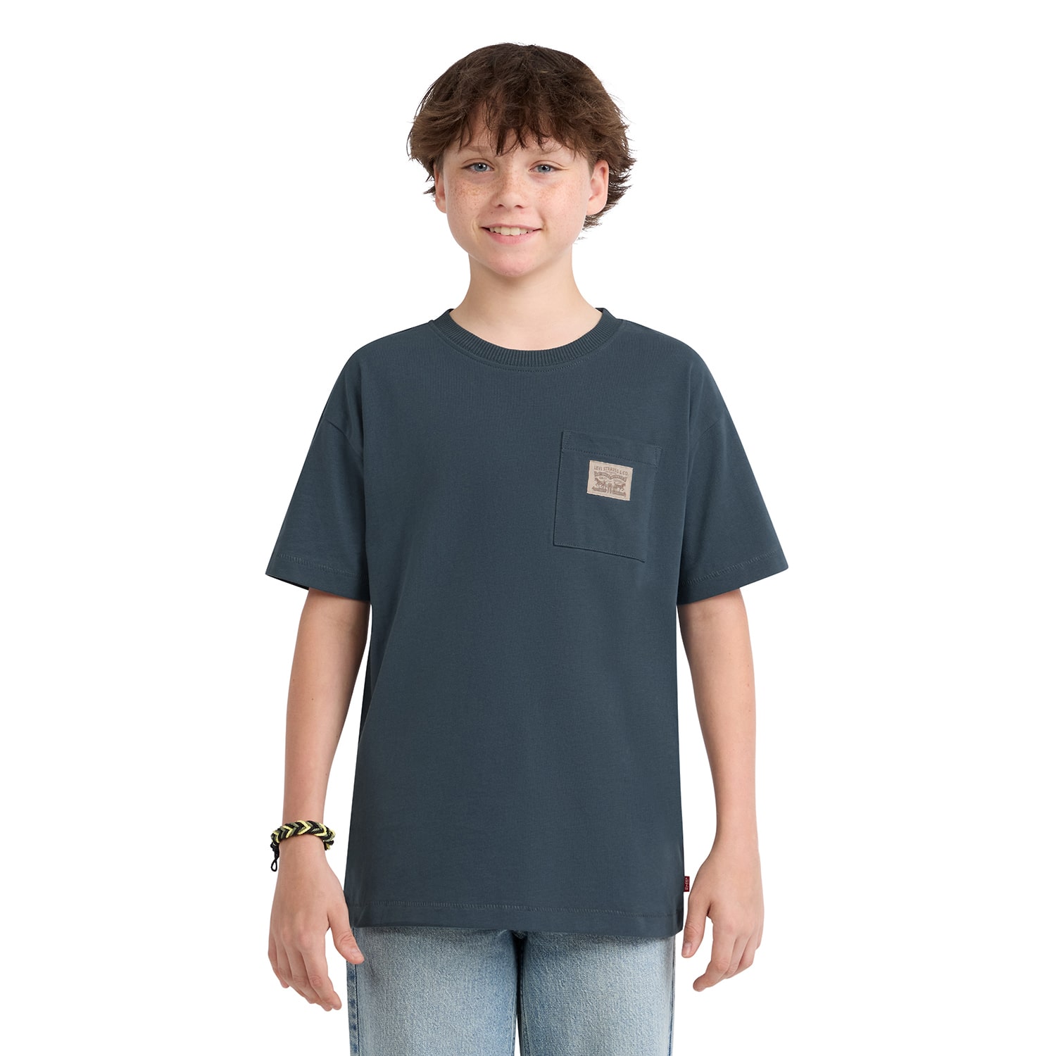 Levi's® Big Kid Boys Crew Neck Short Sleeve Regular Fit Graphic T-Shirt