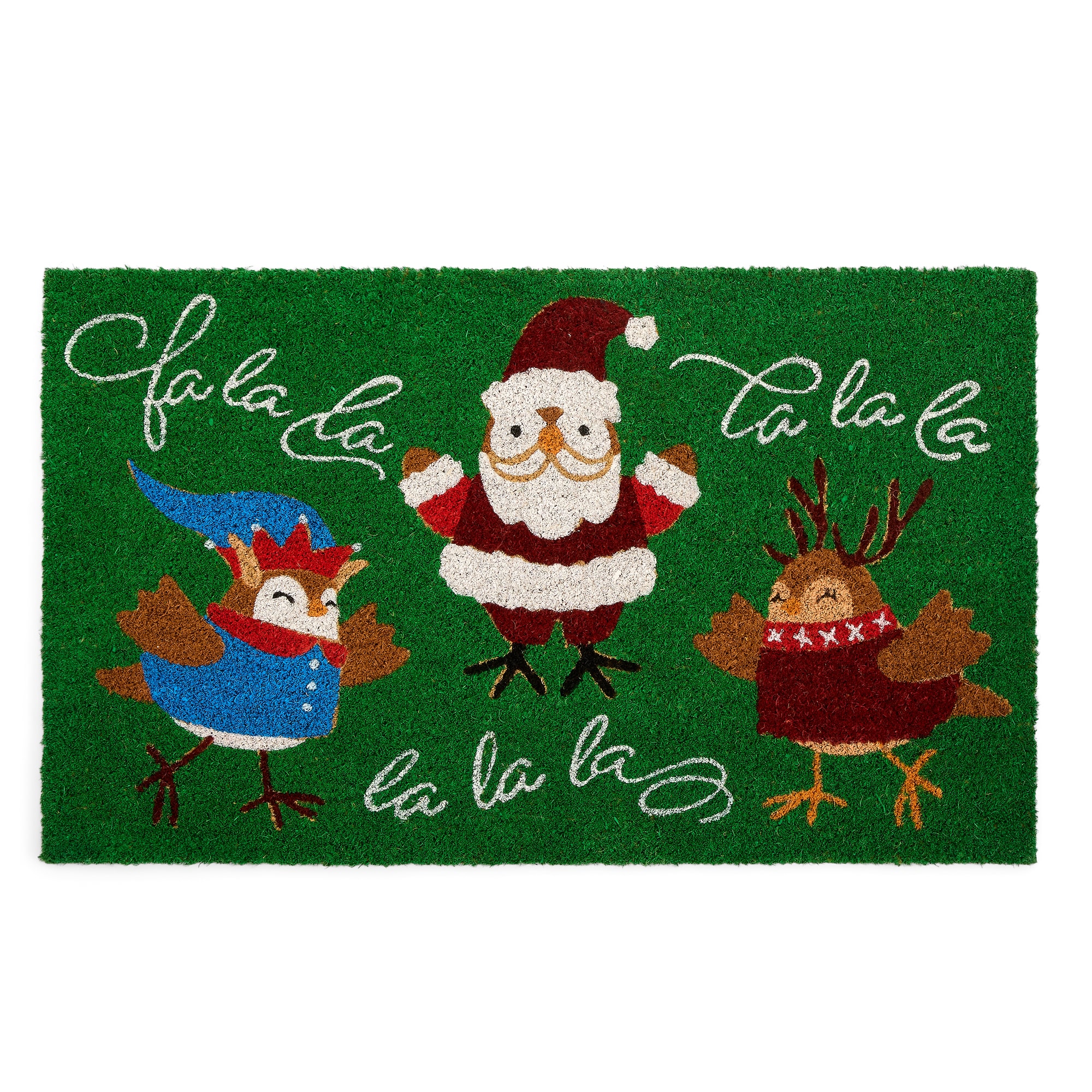 North Pole Trading Co. Birds Indoor Outdoor Rectangular Doormat