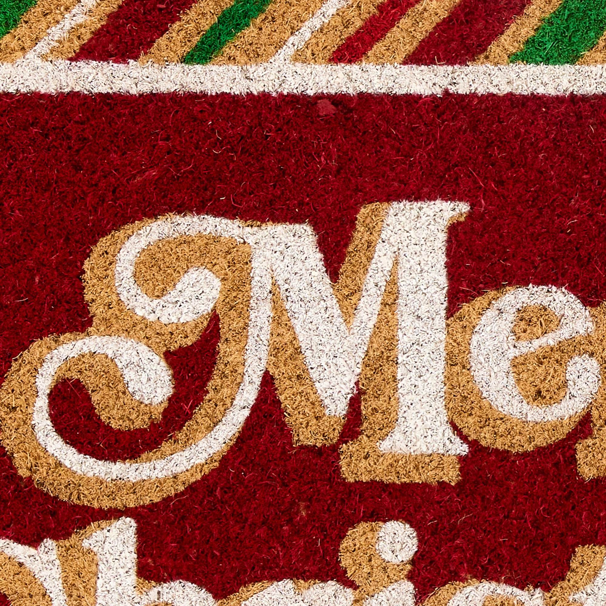 North Pole Trading Co. Merry Christmas Indoor Outdoor Rectangular Doormat